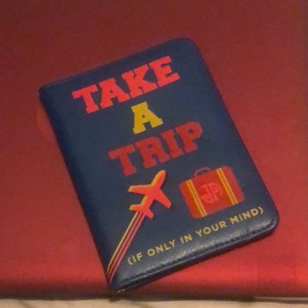 TAKE A TRIP PASSPORT COVER ✈️